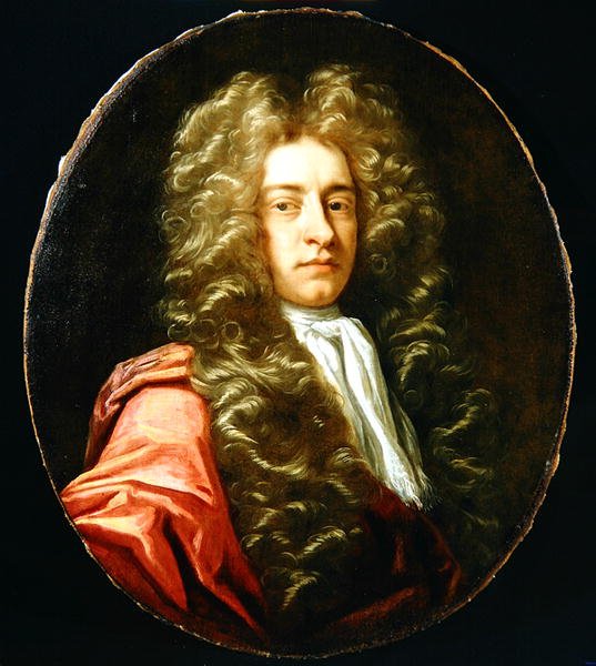 Portræt af Edward Radclyffe, 2. jarl af Derwentwater (olie på lærred) af Johann Closterman
