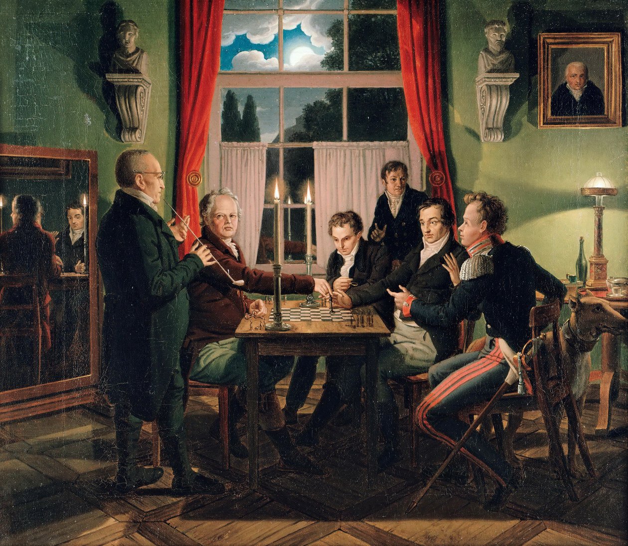 Skakspil af Johann Erdmann Hummel