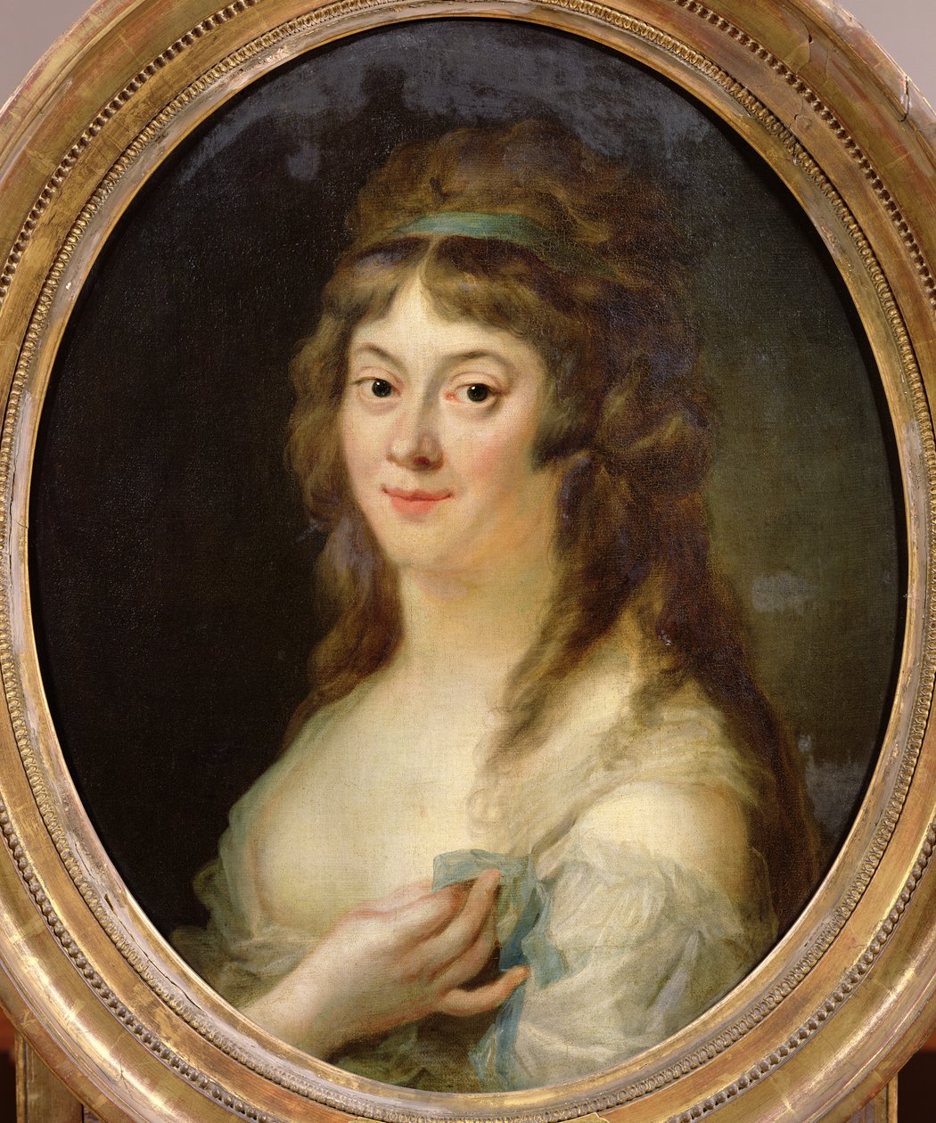 Madame Jeanne-Marie Roland de la Platiere (nee Philippon) (1756-93) 1792 af Johann Ernst Heinsius