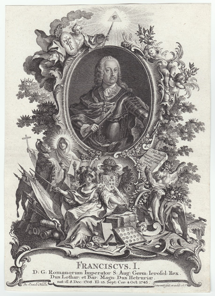 Frans I (1768-1835) af Johann Esaias Nilson