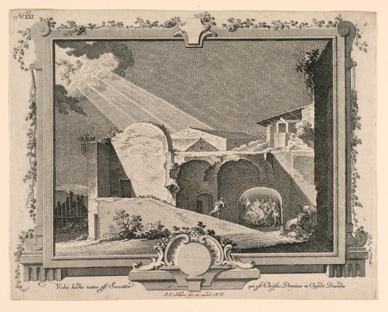 For dig er i dag født en Frelser, som er Kristus, Herren, i Davids By af Johann Esaias Nilson