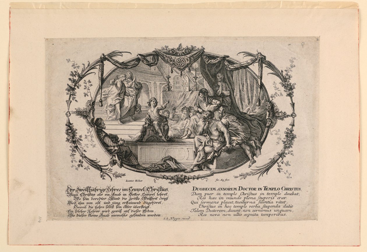 Tolv år som læge i Kristi tempel af Johann Evangelist Holzer