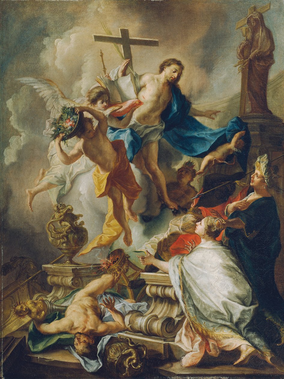 Kristendommens sejr over hedenskabet af Johann Evangelist Holzer