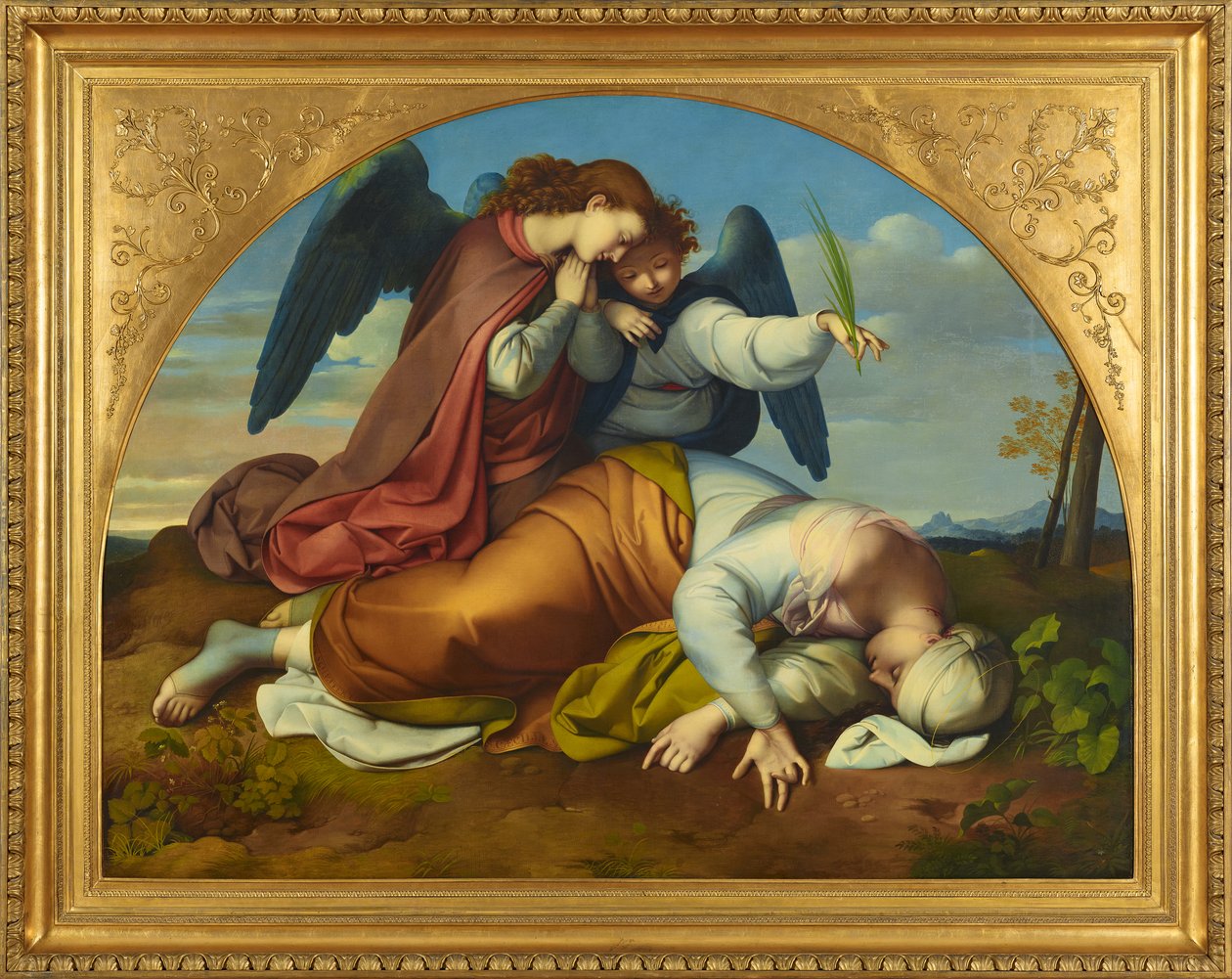 Dead Saint Cecilia (romersk version) af Johann Evangelist Scheffer von Leonhardshoff