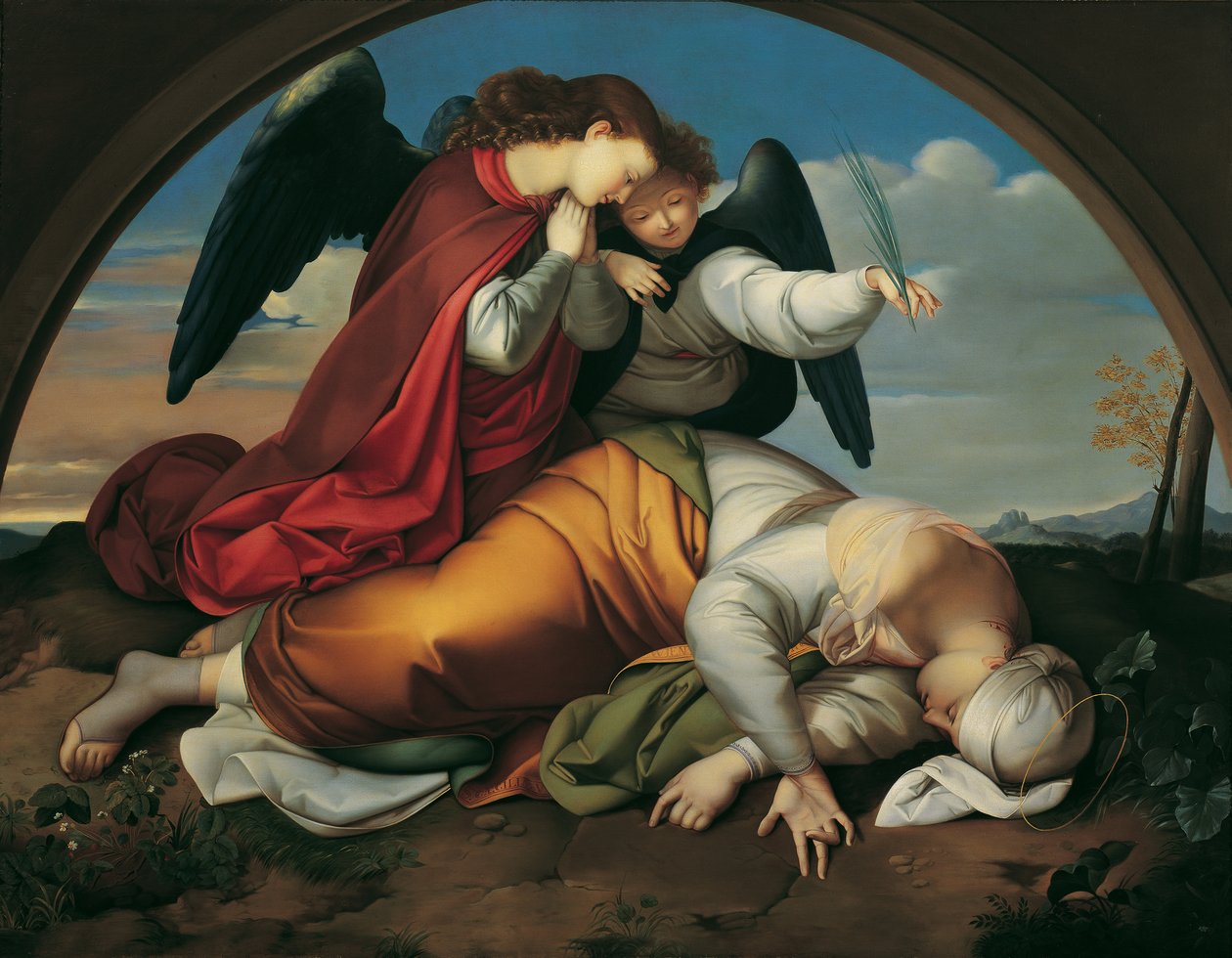 Dead Saint Cecilia (Wien version) af Johann Evangelist Scheffer von Leonhardshoff