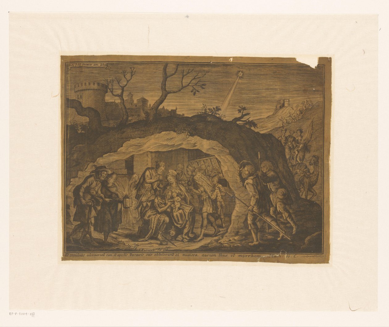 Tilbedelse af kongerne af Johann Everaerts