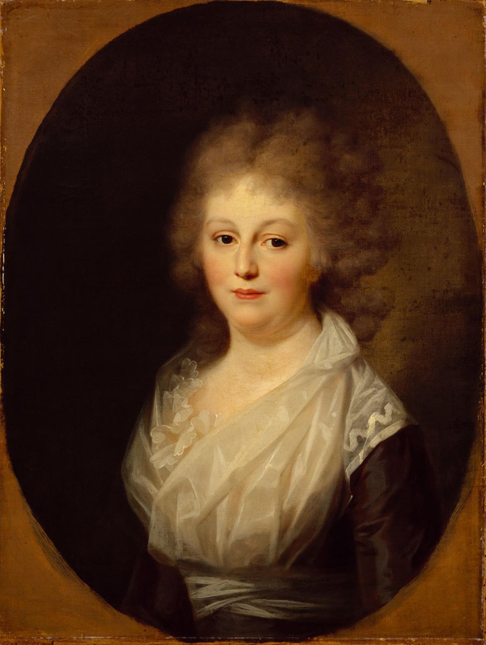 Agnes Maria Dedel (1767-1827) af Johann Friedrich August Tischbein