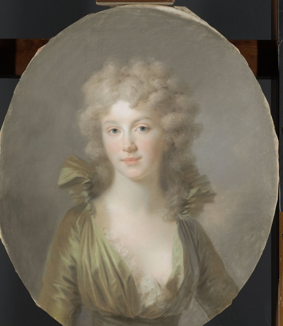 Frederica Louisa Wilhelmina (1774-1837), prinsesse af Preussen. Siden 1791 hustru til Willem Frederik, Prins af Orange-Nassau af Johann Friedrich August Tischbein