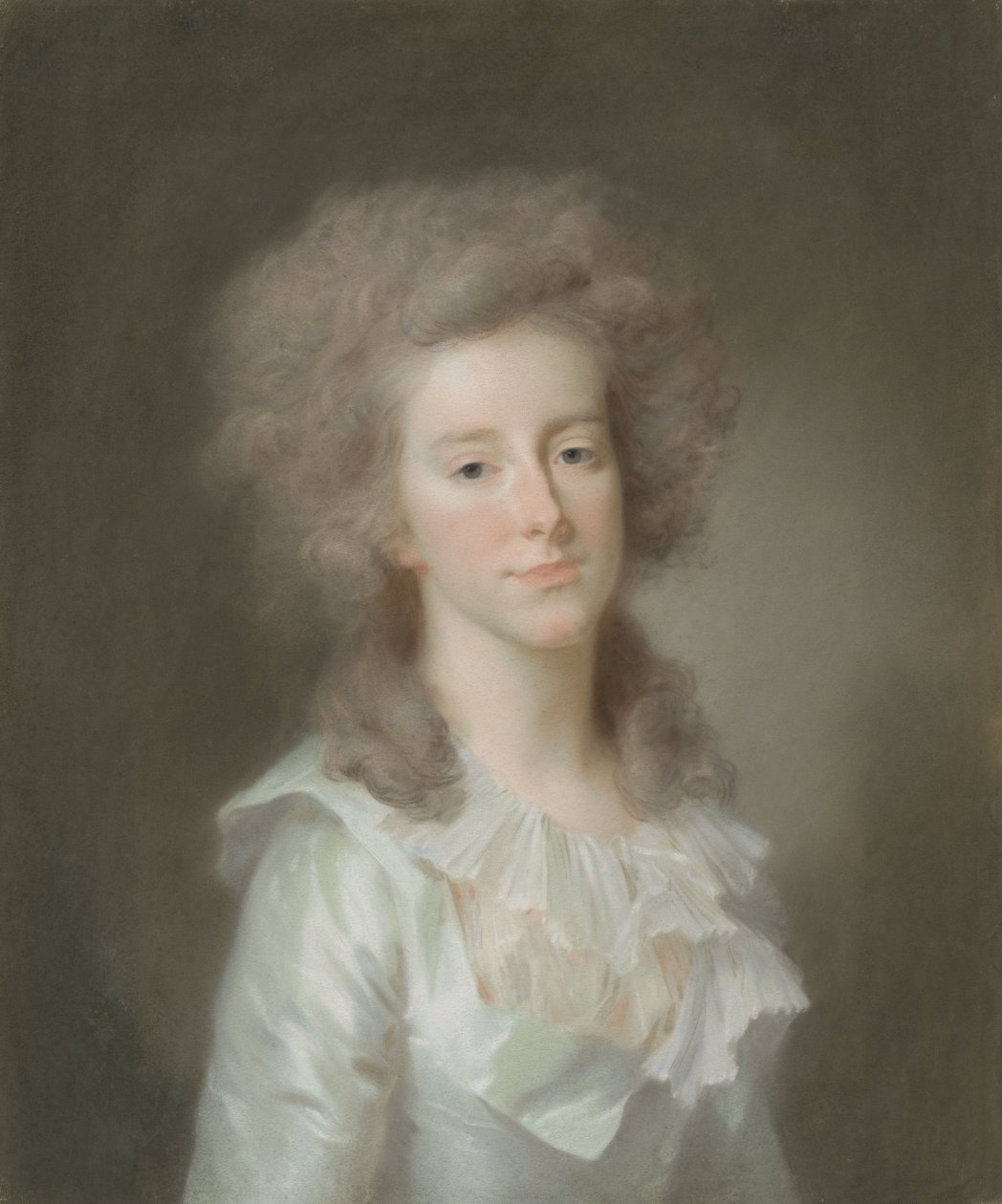 Frederica Louisa Wilhelmina (Louise; 1770-1819), prinsesse af Orange-Nassau. Datter af prins William V, hustru til Carel George August, arveprins af Brunswick-Wolfenbüttel af Johann Friedrich August Tischbein