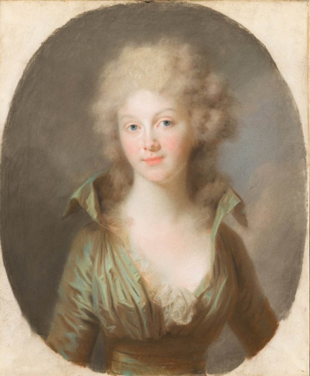 Friederike Luise Wilhelmine af Preussen 1774-1837, dronning af Holland, ca. 1790. af Johann Friedrich August Tischbein