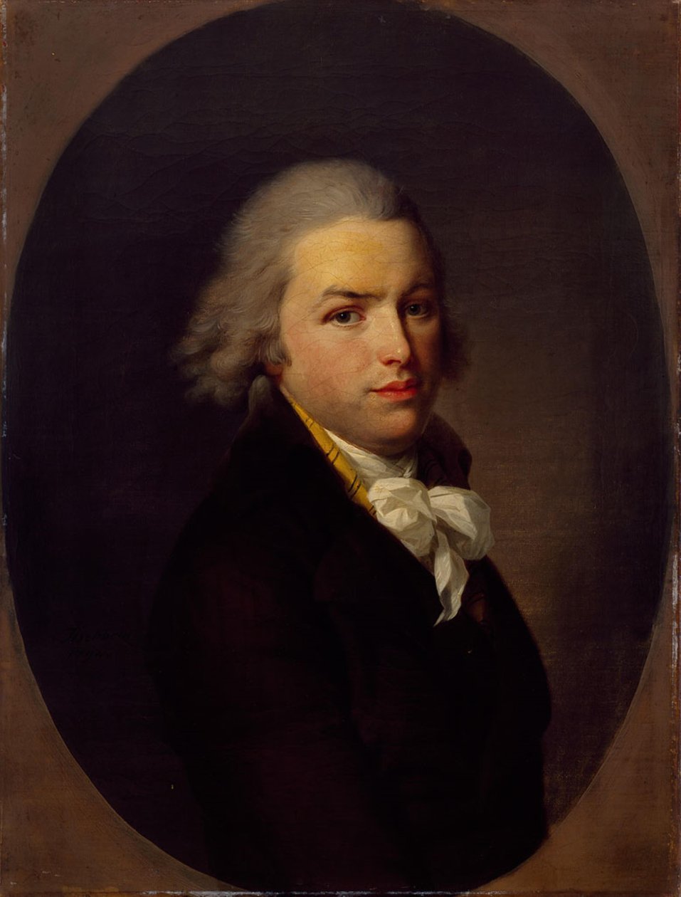 Jhr. Mr. Cornelis Henricksz. Backer (1766–1819) af Johann Friedrich August Tischbein