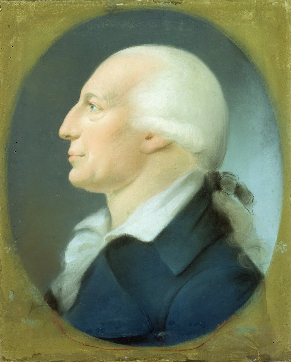 Portræt af Reinhold Forster, c.1780-04 af Johann Friedrich August Tischbein