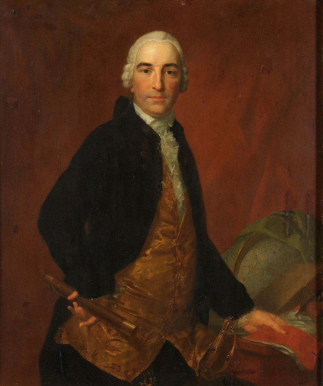 Portræt af Willem Arnold Alting, generalguvernør for det hollandske ostindiske kompagni af Johann Friedrich August Tischbein
