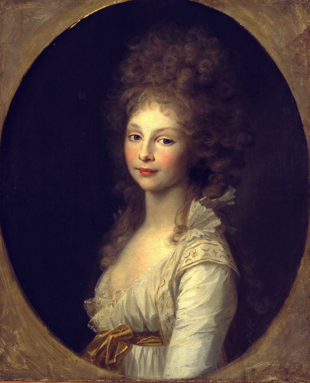 Prinsesse Frederikke af Preussen af Johann Friedrich August Tischbein