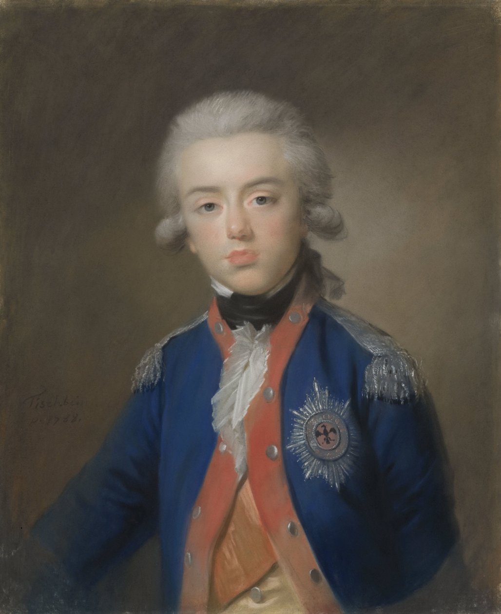 Willem George Frederik (Frederik; 1774-99), Prins af Orange-Nassau. Søn af prins William V af Johann Friedrich August Tischbein