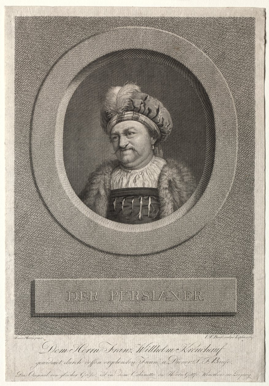 Perseren - Portræt af Franz Wilhelm Kreuchauf af Johann Friedrich Bause
