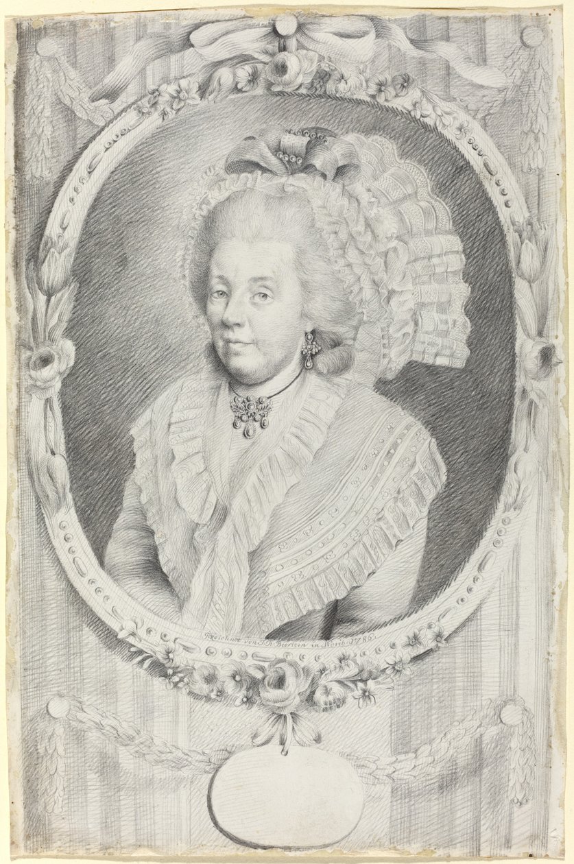 Frau Gottfried von Herder af Johann Friedrich Bierlein