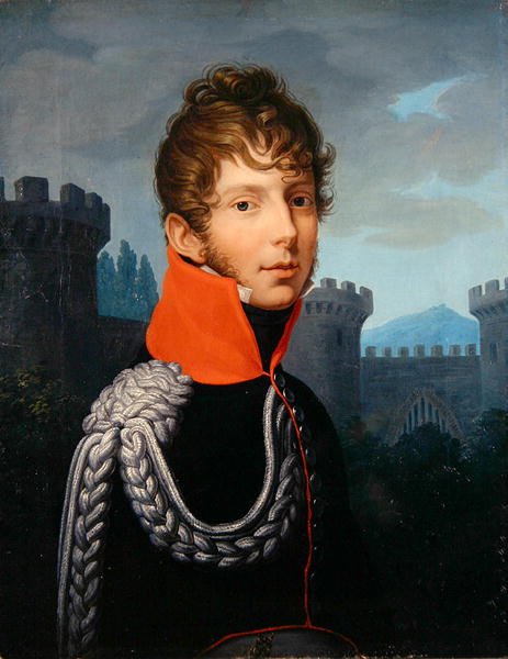 Wilhelm Friedrich Ernst von Dalwigk zu Schauenburg, ca. 1810 (olie på lærred) af Johann Friedrich Bury