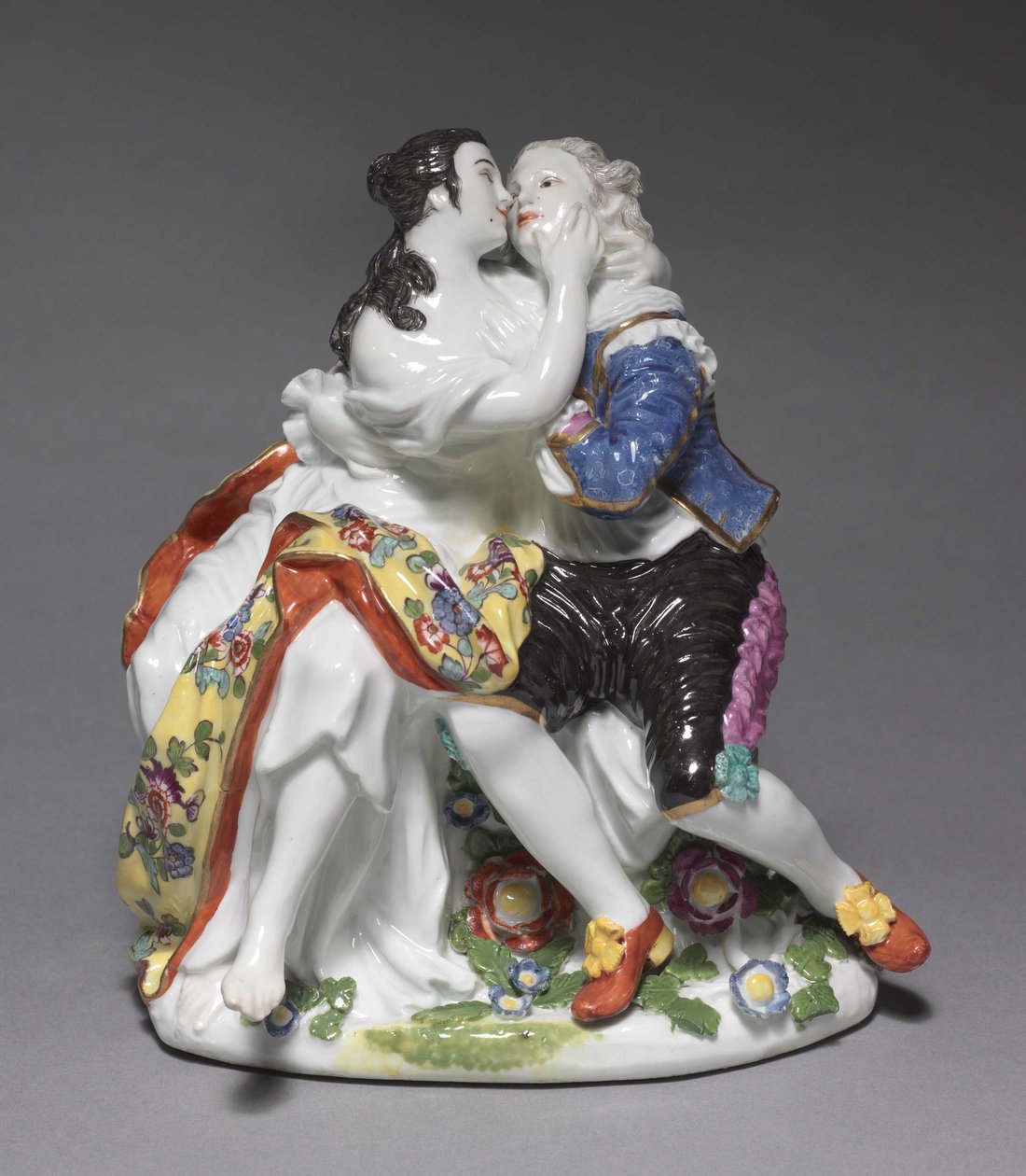 The Lovers, fremstillet af Meissen Porcelænsfabrik, Tyskland, ca. 1740 af Johann Friedrich Eberlein