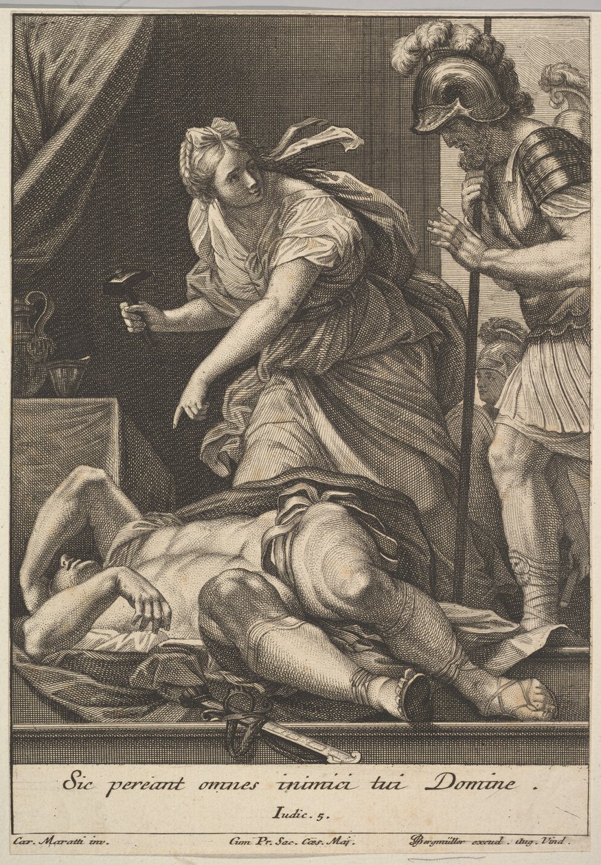 Jail Slaying Seas, 1705-62. af Johann Georg Bergmuller