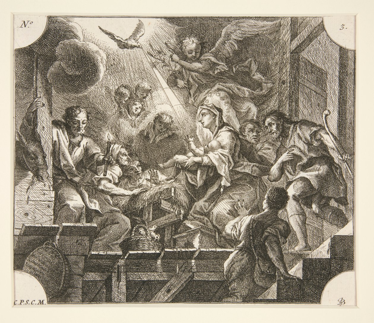 Fødsel af Johann Georg Bergmuller