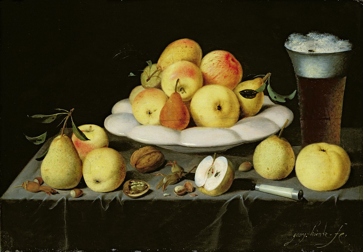 Stilleben af Johann Georg Hinz