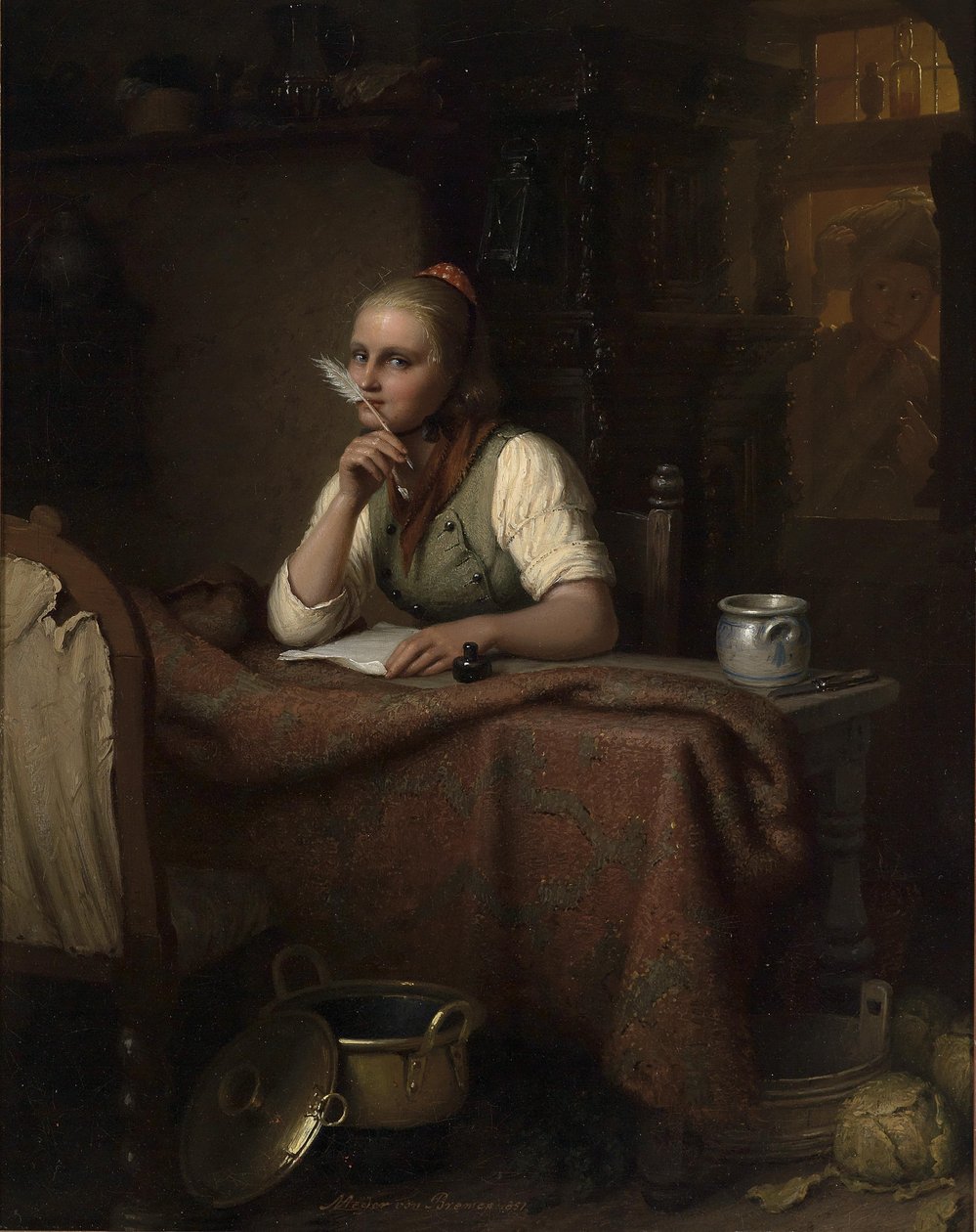 Brevet af Johann Georg Meyer