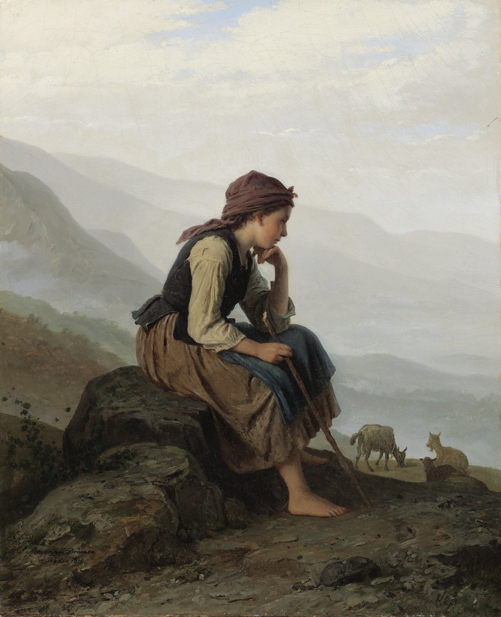 Den lille gedehyrde af Johann Georg Meyer