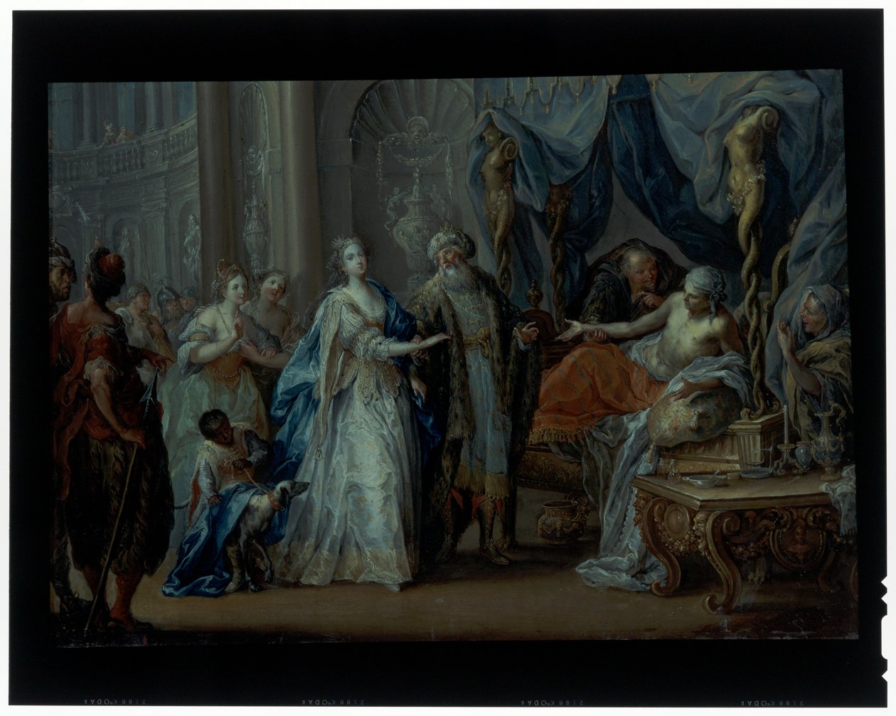 Antiokhos ja Stratonike af Johann Georg Platzer