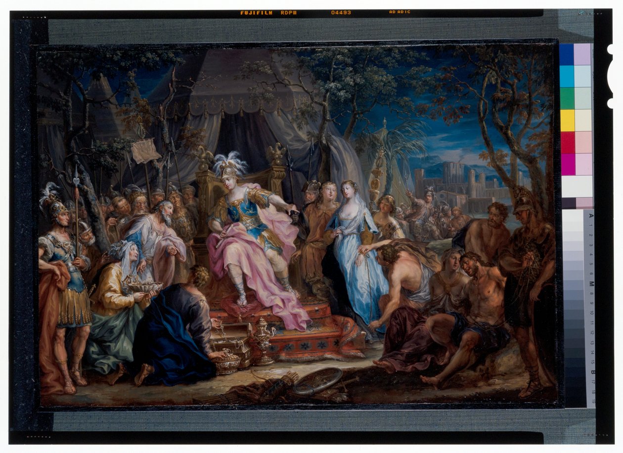 Scipioksen pidättäytyminen af Johann Georg Platzer
