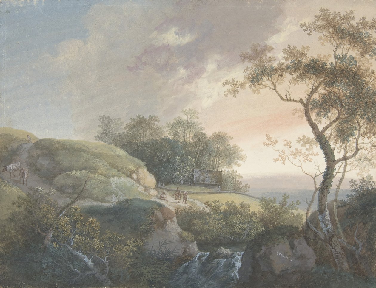 Morgenen, 1732-67. af Johann Georg Wagner