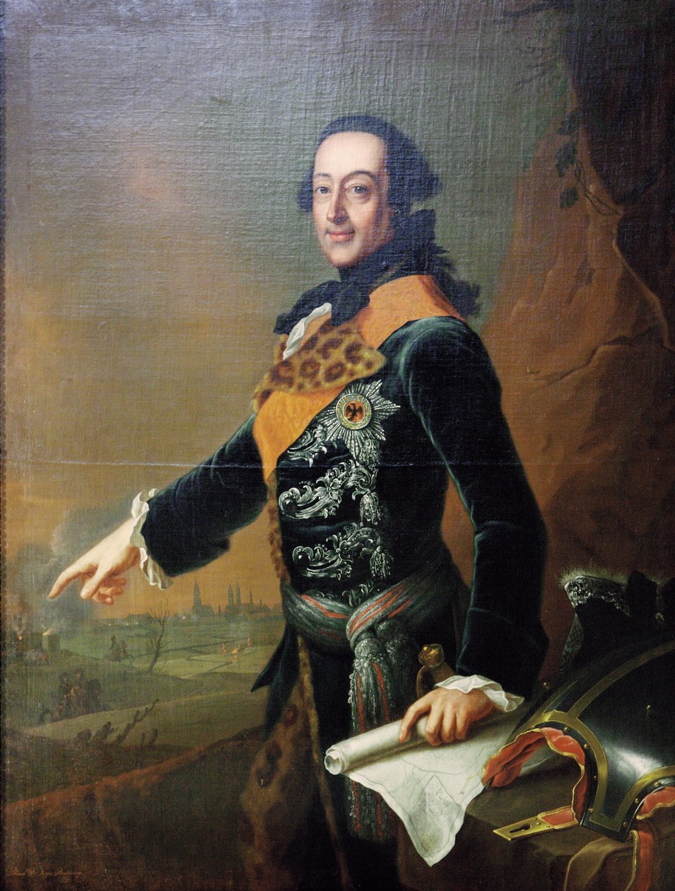 Charles, arveprins af Brunswick-Luneburg, 1759 af Johann Georg Ziesenis