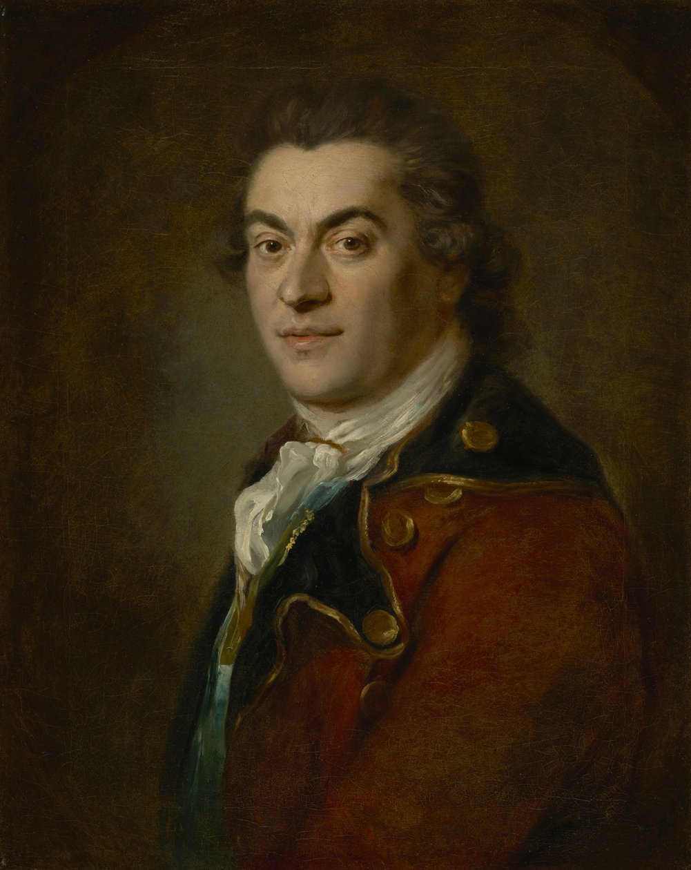 Portræt af en ukendt af Johann Georg von Edlinger
