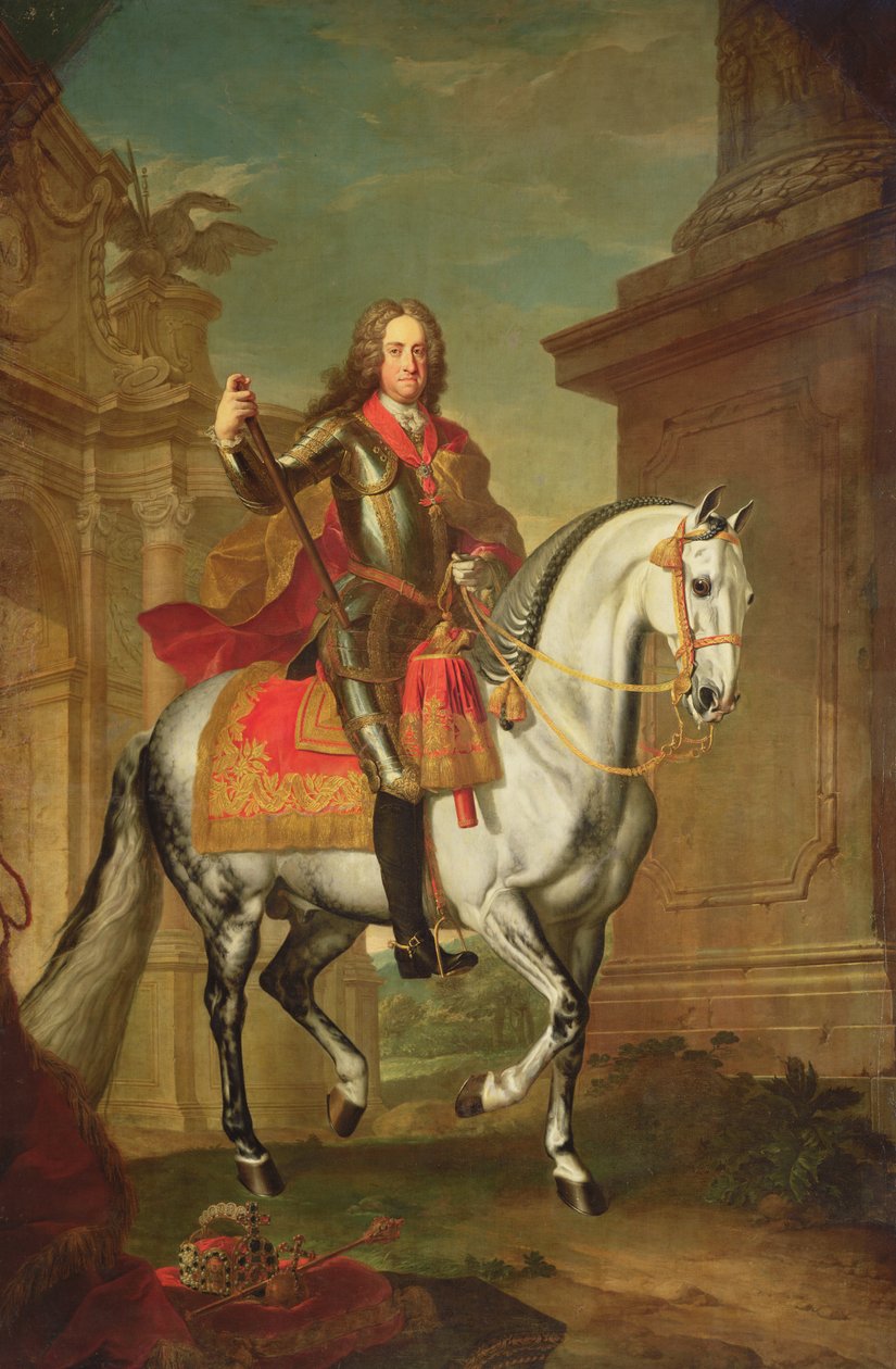 Kaiser Charles VI (se også 67400), af Johann Gottfried Auerbach