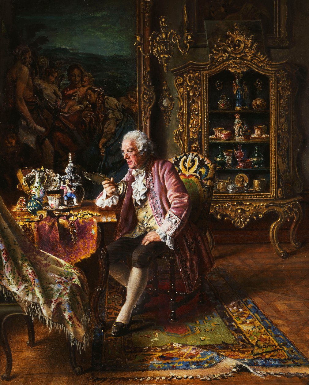 Kunstsamleren, af Johann Hamza