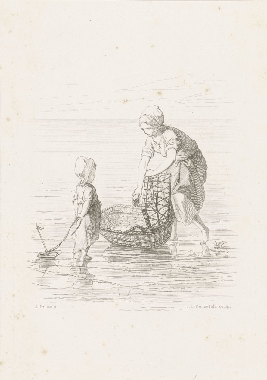 Vuggen Havets børn (serietitel) af Johann Heinrich Maria Hubert Rennefeld