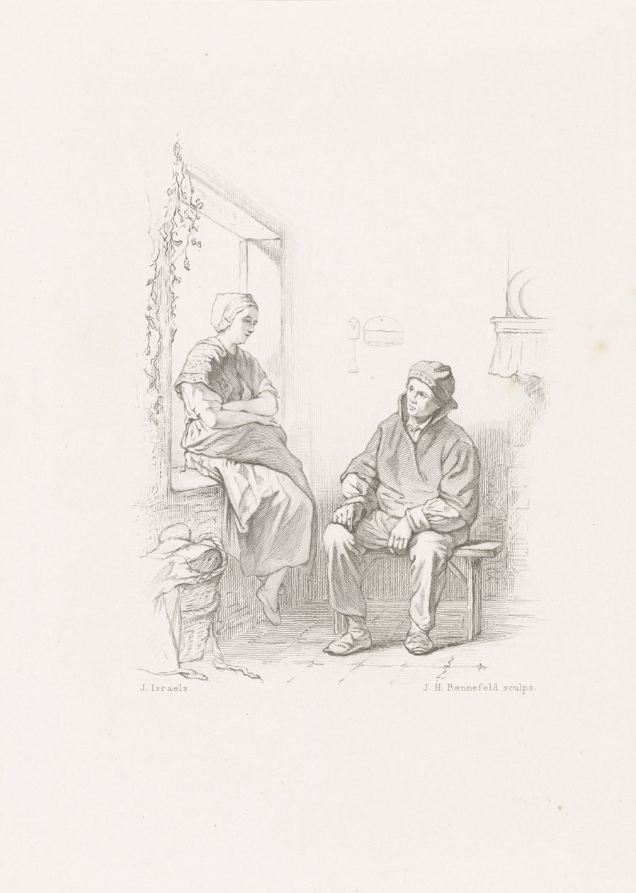 Første kærlighed Havets børn (serietitel) af Johann Heinrich Maria Hubert Rennefeld