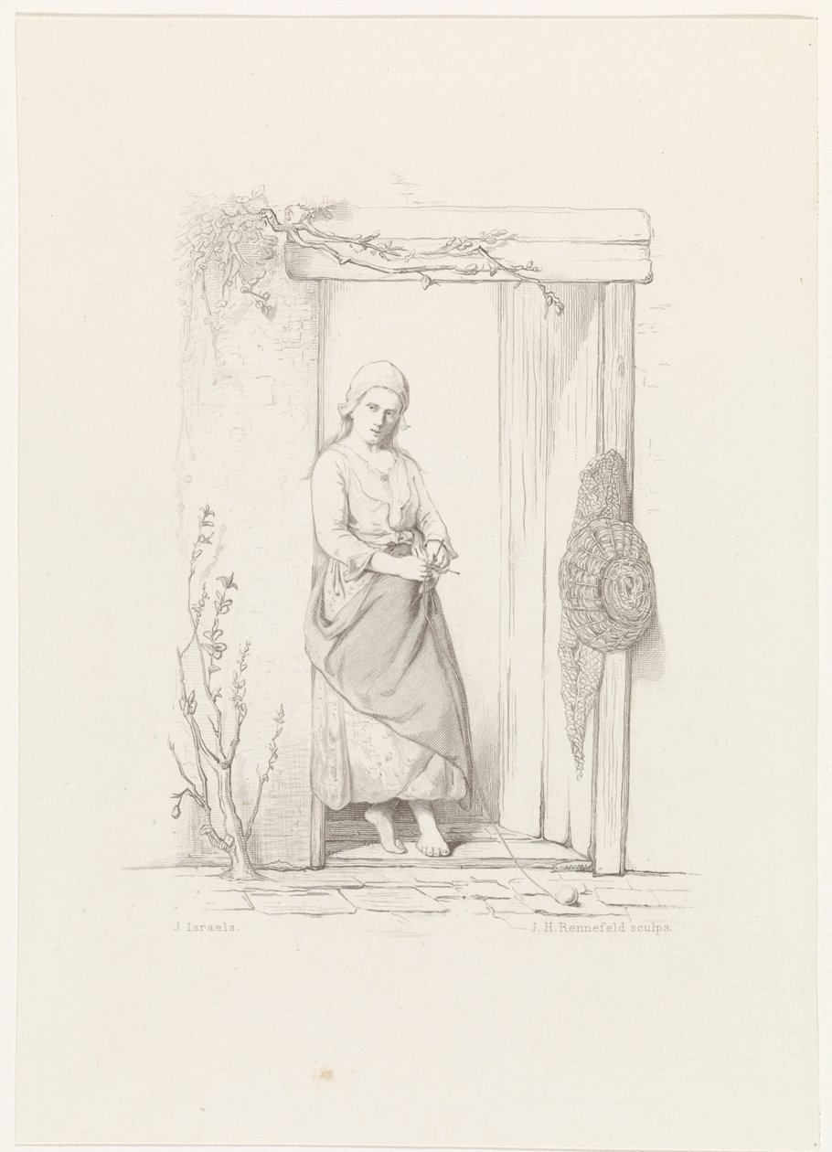 Strikkeren Havets børn (serietitel) af Johann Heinrich Maria Hubert Rennefeld