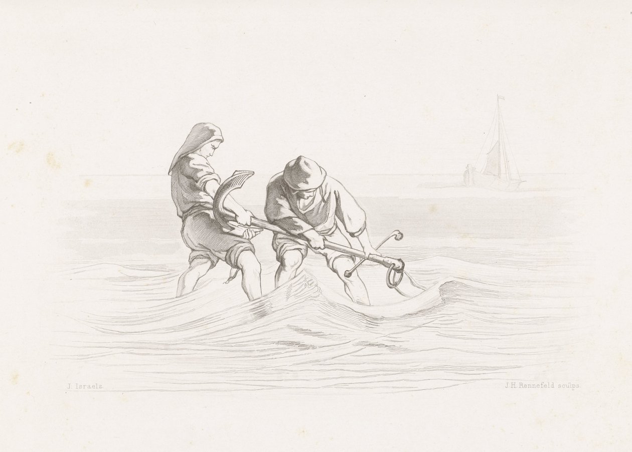 Ankeret Havets børn (serietitel) af Johann Heinrich Maria Hubert Rennefeld
