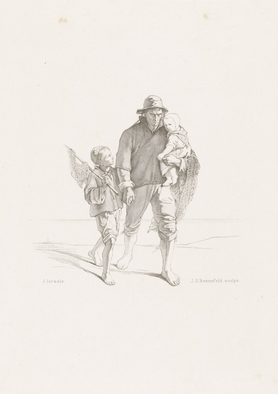Langs kirkegården Havets børn (serietitel) af Johann Heinrich Maria Hubert Rennefeld