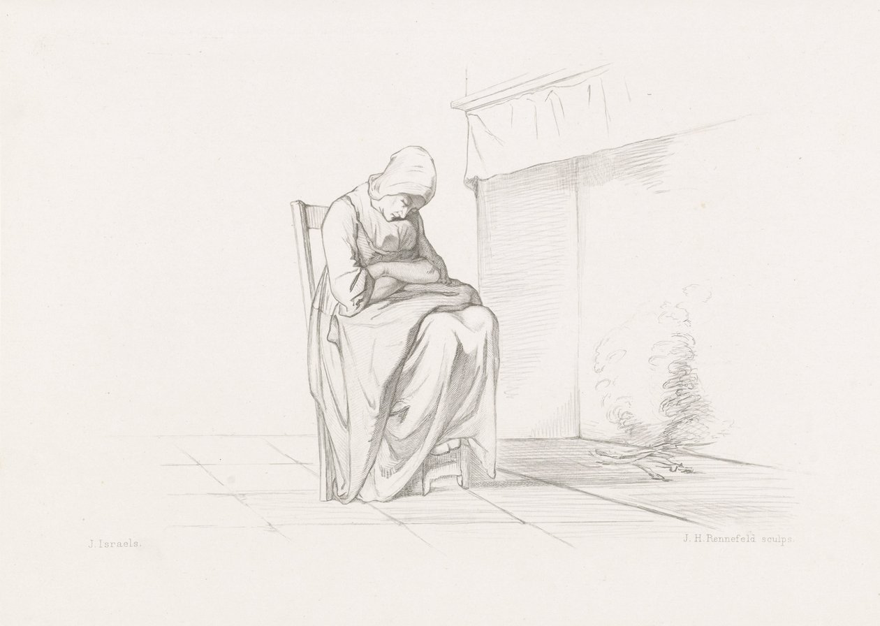 eftermiddagslur Havets børn (serietitel) af Johann Heinrich Maria Hubert Rennefeld