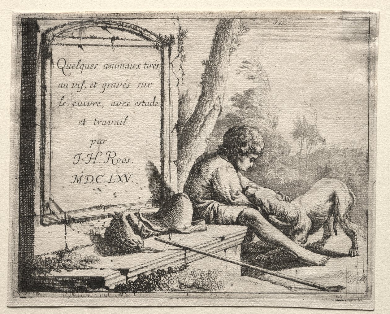 Johann Heinrich Roos Shepherding (serie) af Johann Heinrich Roos