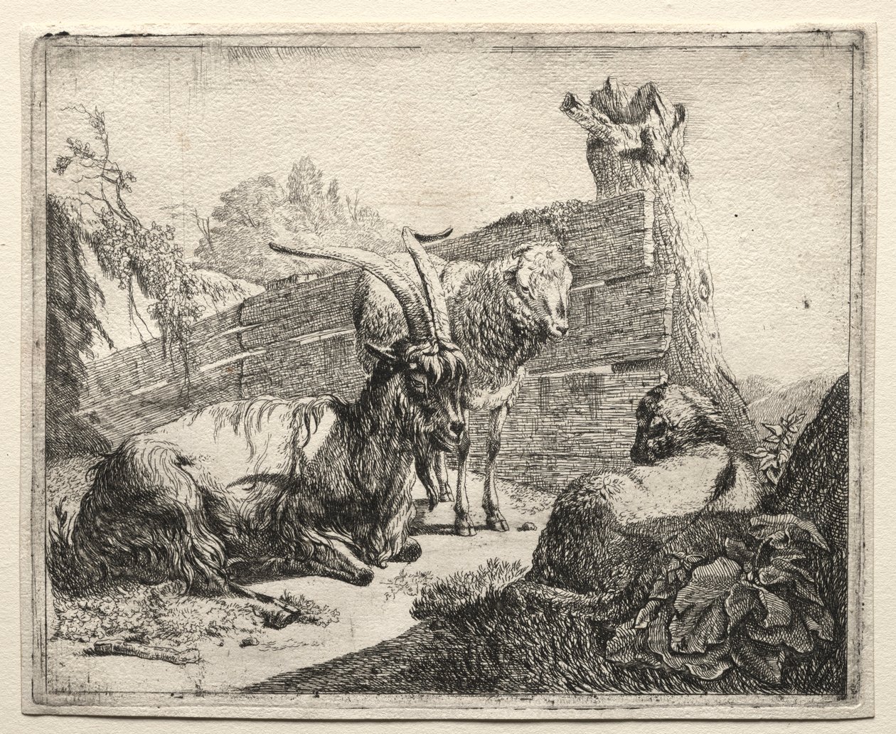 Hækken, 1665. af Johann Heinrich Roos