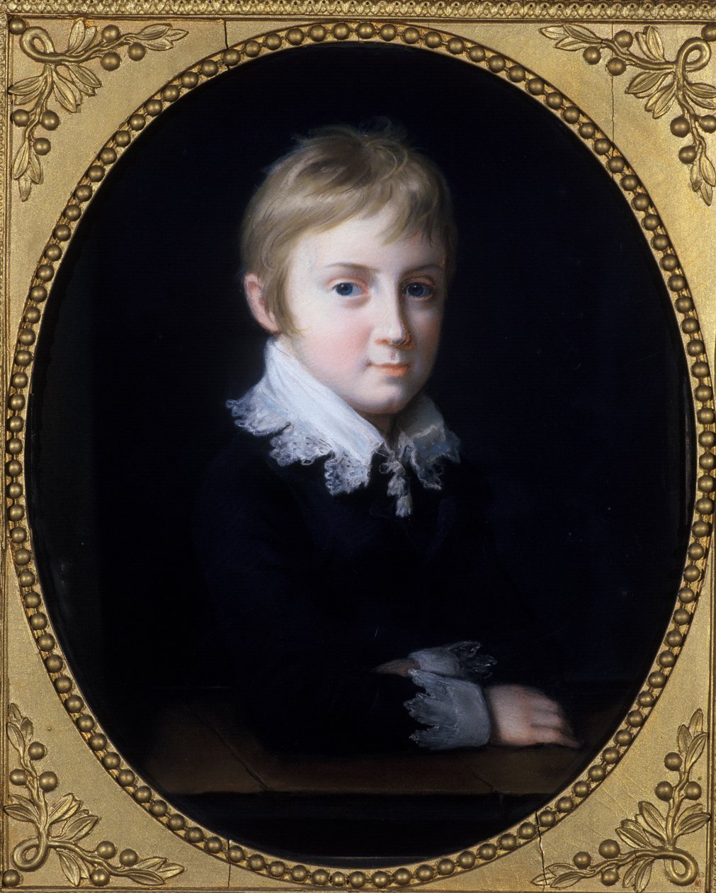 Bernhard Erich Freund, hertug af Sachsen-Meiningen, c.1808 af Johann Heinrich Schroder