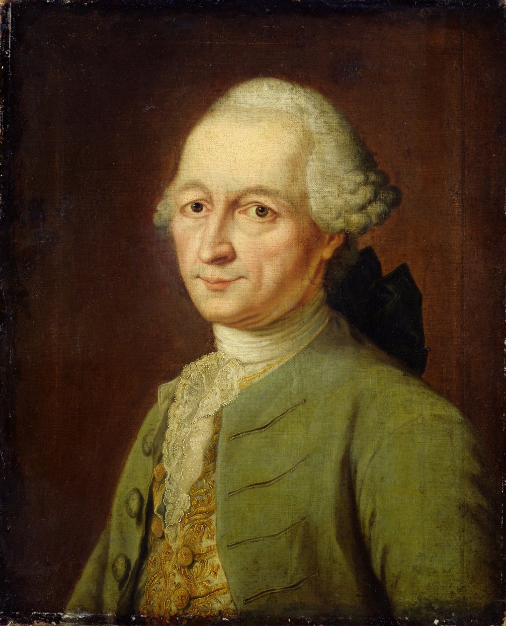 Abraham Gotthelf Kaestner, 1770 af Johann Heinrich Tischbein