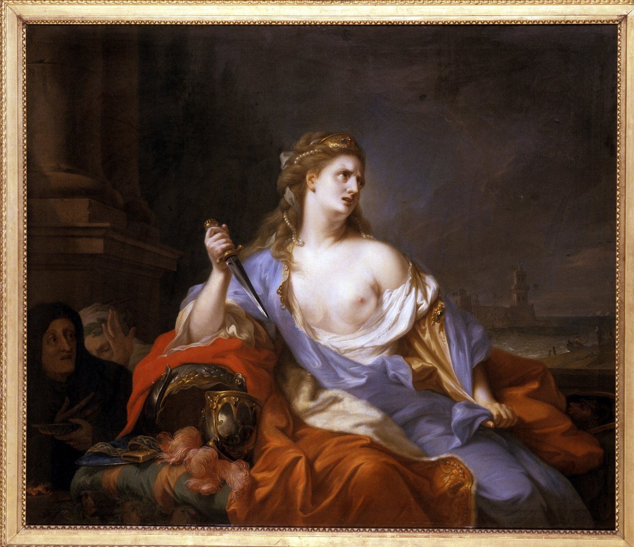 Dido på Bålet, 1775 af Johann Heinrich Tischbein