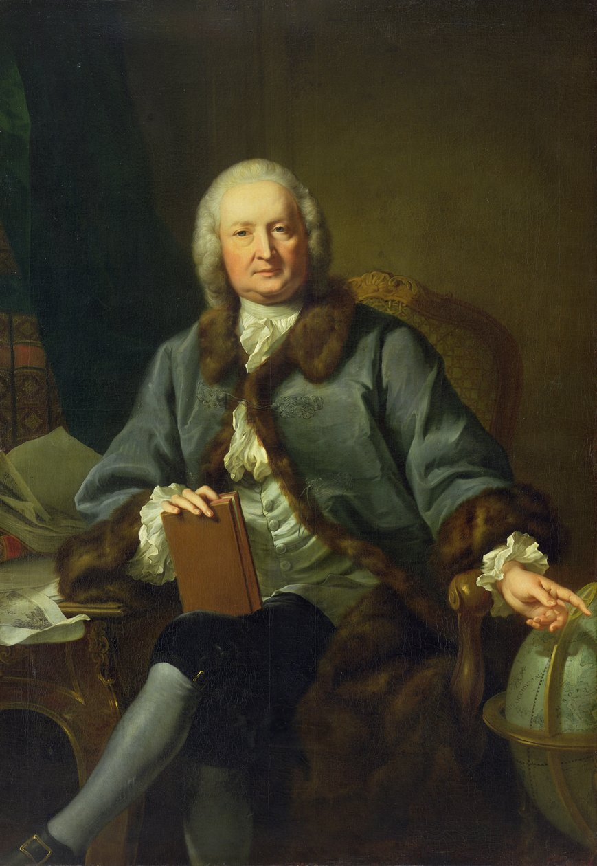 Dr. Schmidt-Capelle, ca. 1755-60 af Johann Heinrich Tischbein