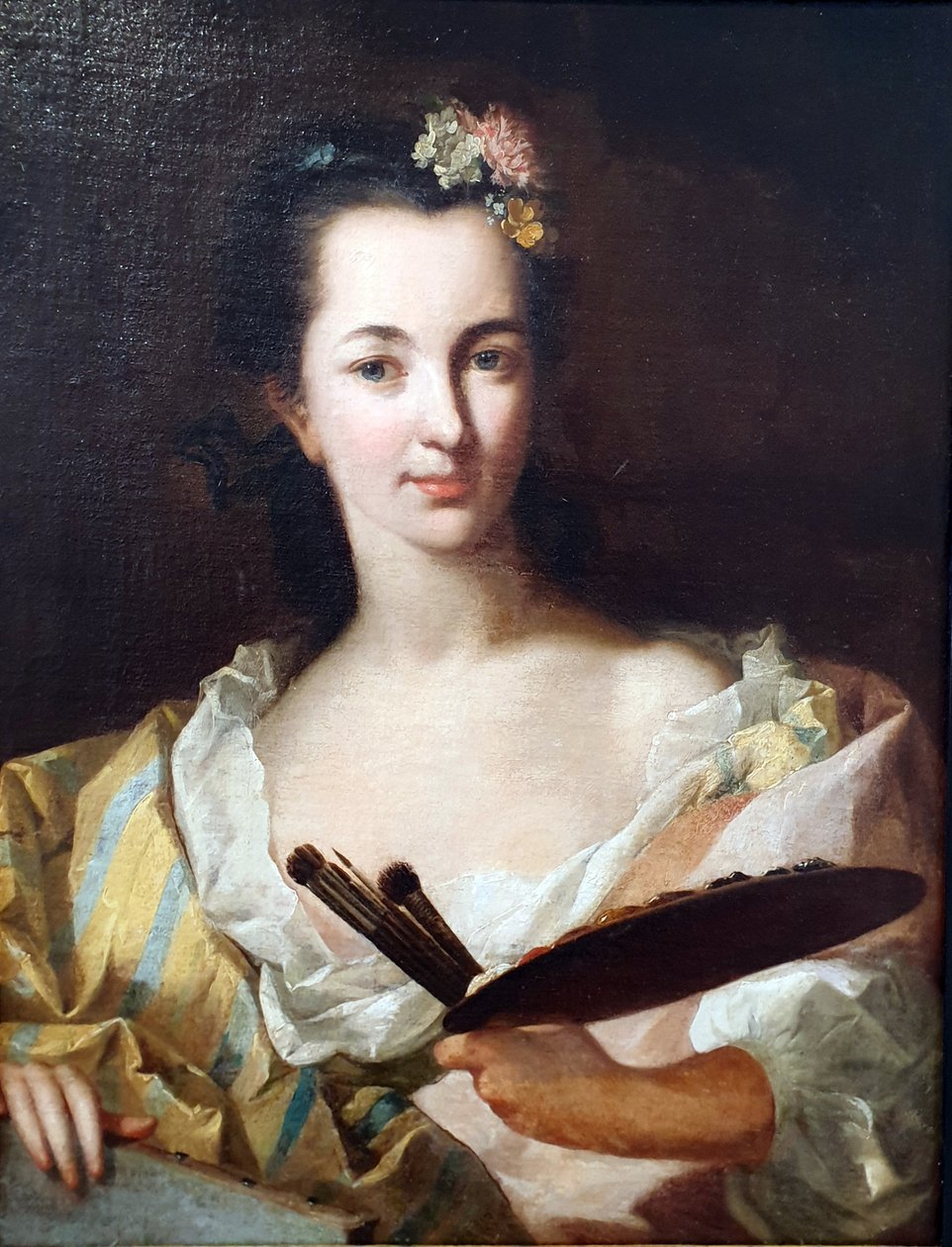 Portræt af Maria Anna Treu af Johann Heinrich Tischbein