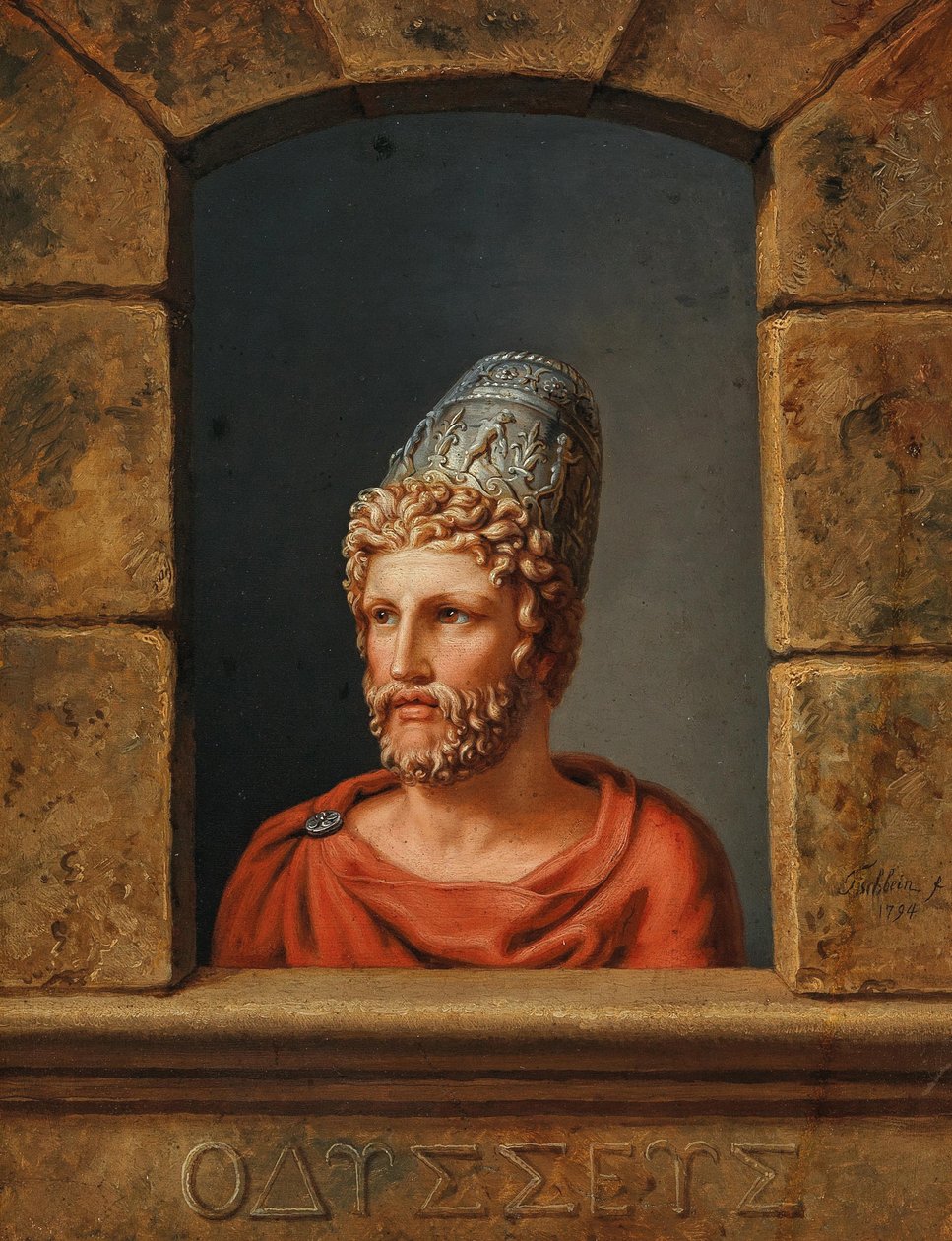 Achilleus, 1794. af Johann Heinrich Wilhelm Tischbein