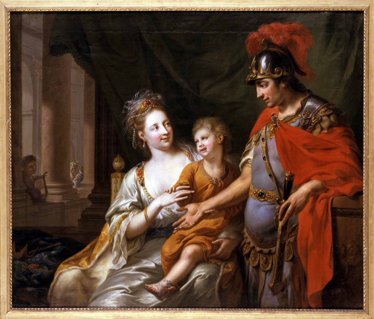 Hectors afgang, 1776 af Johann Heinrich Wilhelm Tischbein